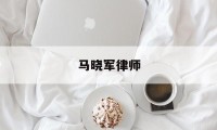 马晓军律师(马晓军律师多伦多)